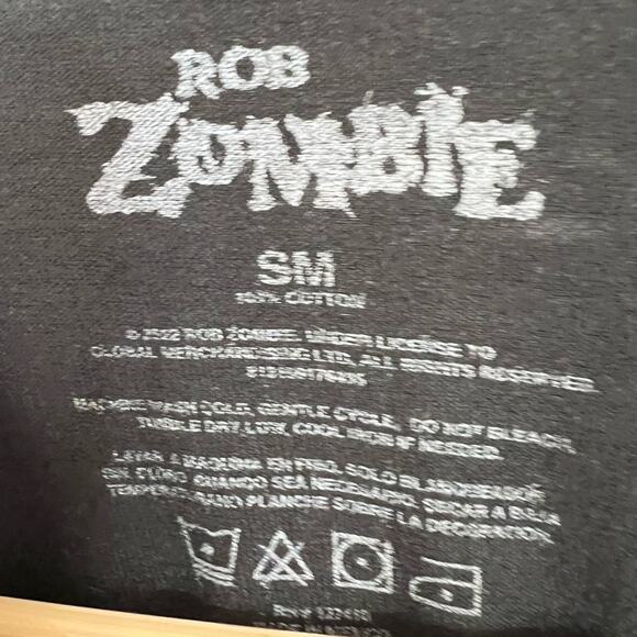 Rob Zombie Freaks On Parade Long Sleeve T Shirt Mens Small Black - Picture 3 of 4